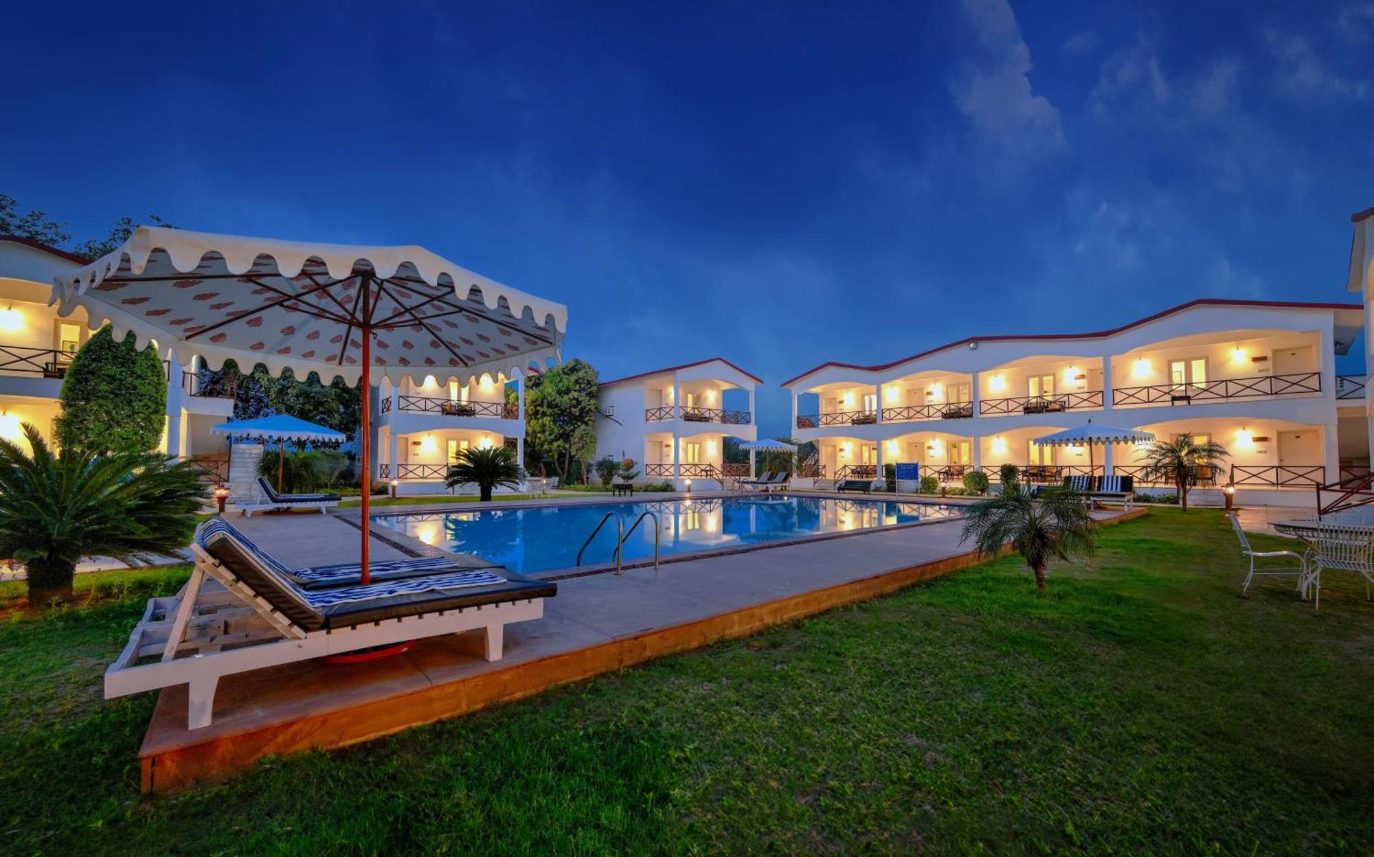 Tiger Den Resort Khilchīpur Exterior foto